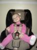 Peanut 16 months in The Britax Boulevard